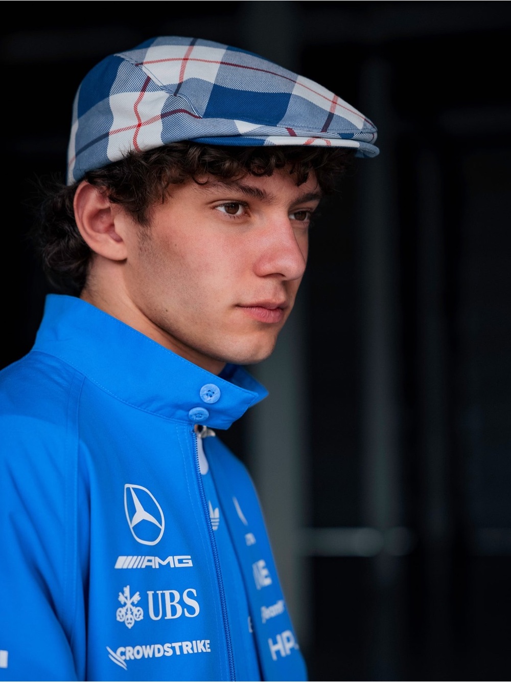 MERCEDES - AMG PETRONAS FORMULA ONE TEAM BLUE WONDER ARROWS FLAT CAP